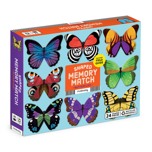 Chronicle Books - Butterflies Shaped Memory Match