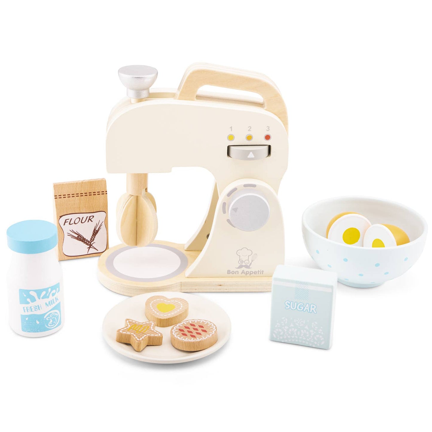 New Classic Toys - Mixer set - white