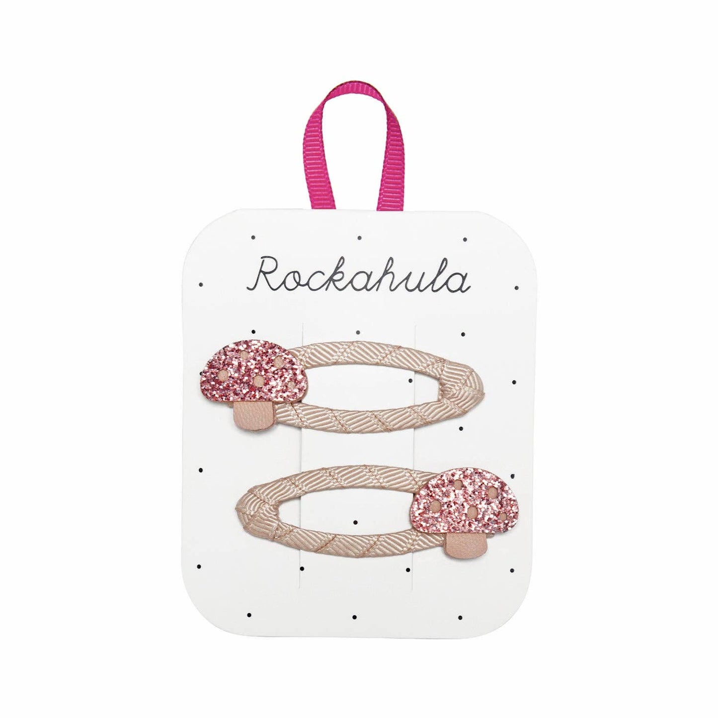 Rockahula Kids - Glitter Toadstool Clips