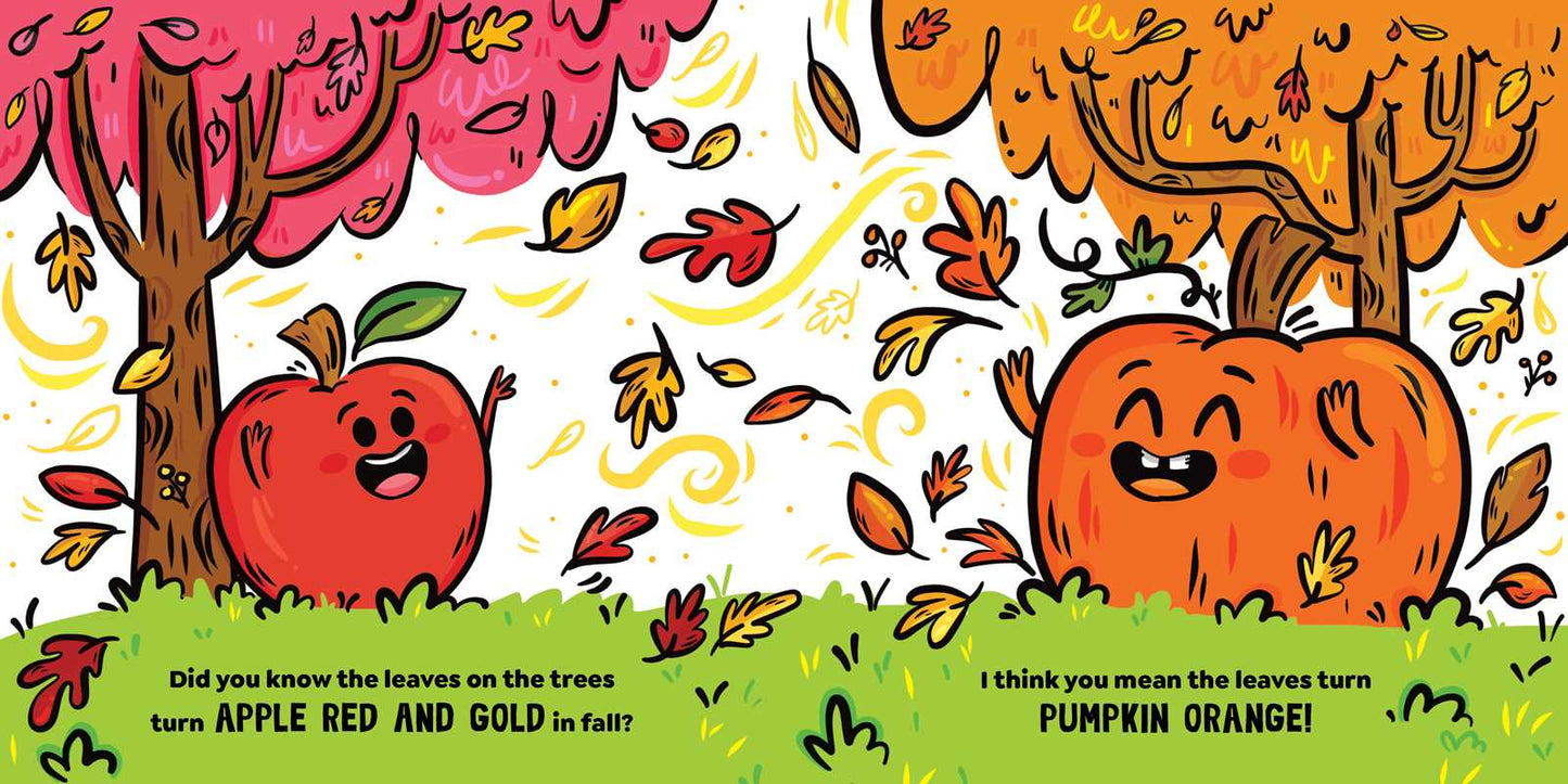 Apple vs. Pumpkin by Jeffrey Burton