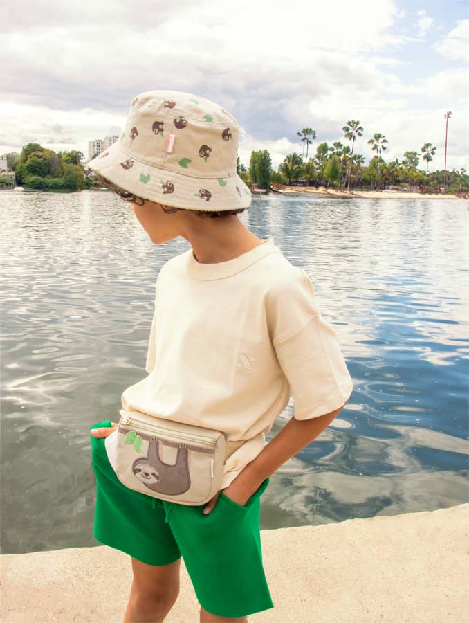 Rockahula Kids - Sleepy Sloth Reversible Bucket Hat 3-6 Years