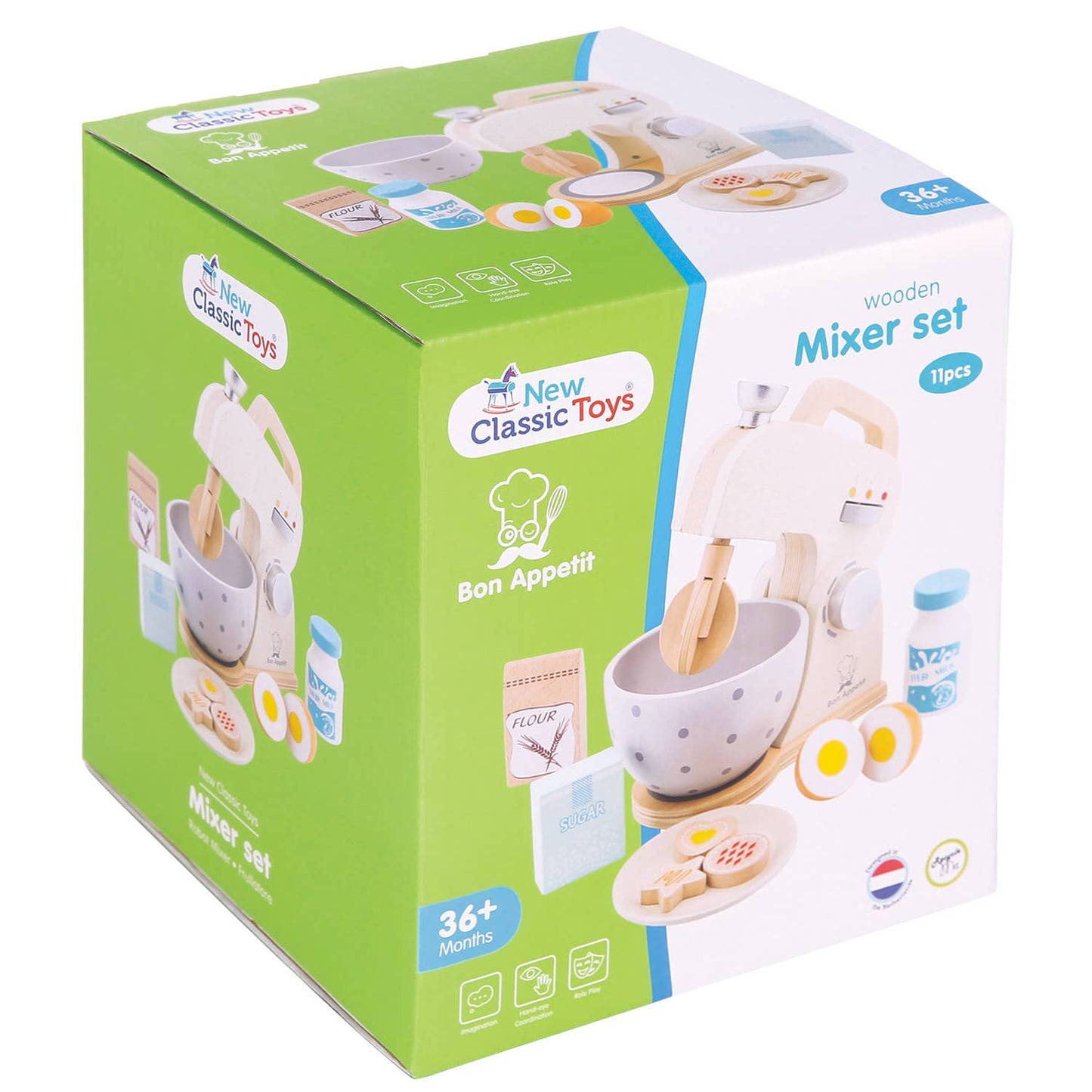 New Classic Toys - Mixer set - white