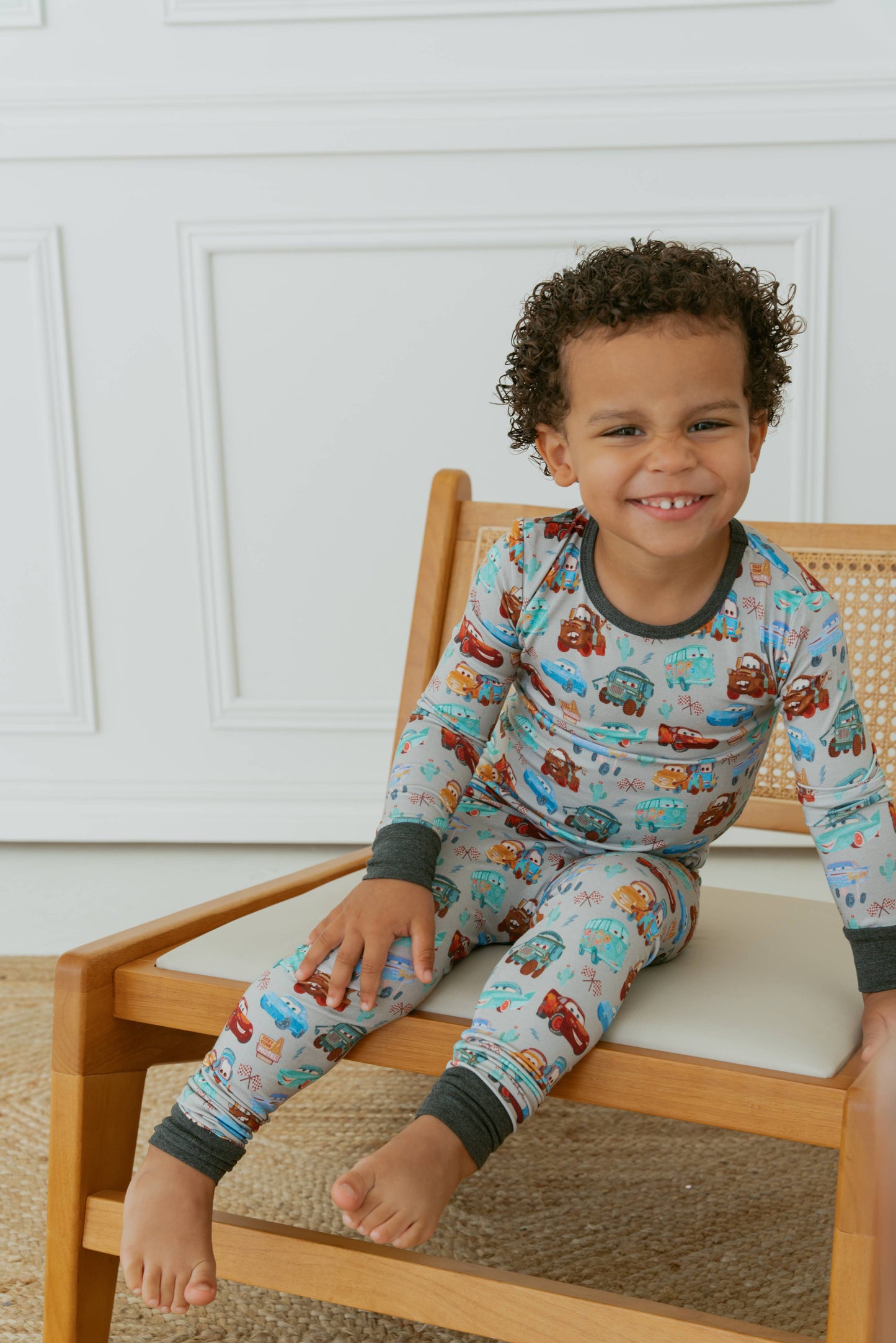 Ellie Sue x Disney - Cars Bamboo Pajama Set