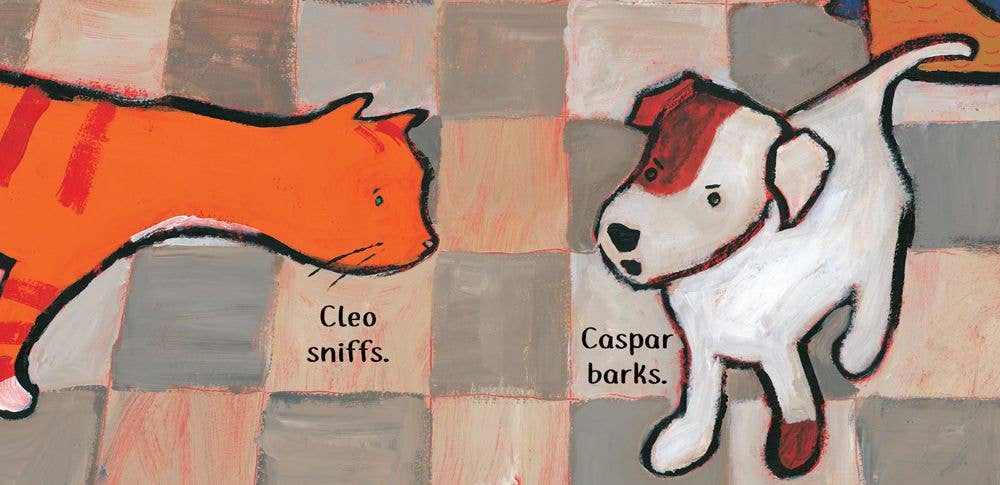 Cleo Finds a Friend: Board Book with Audio