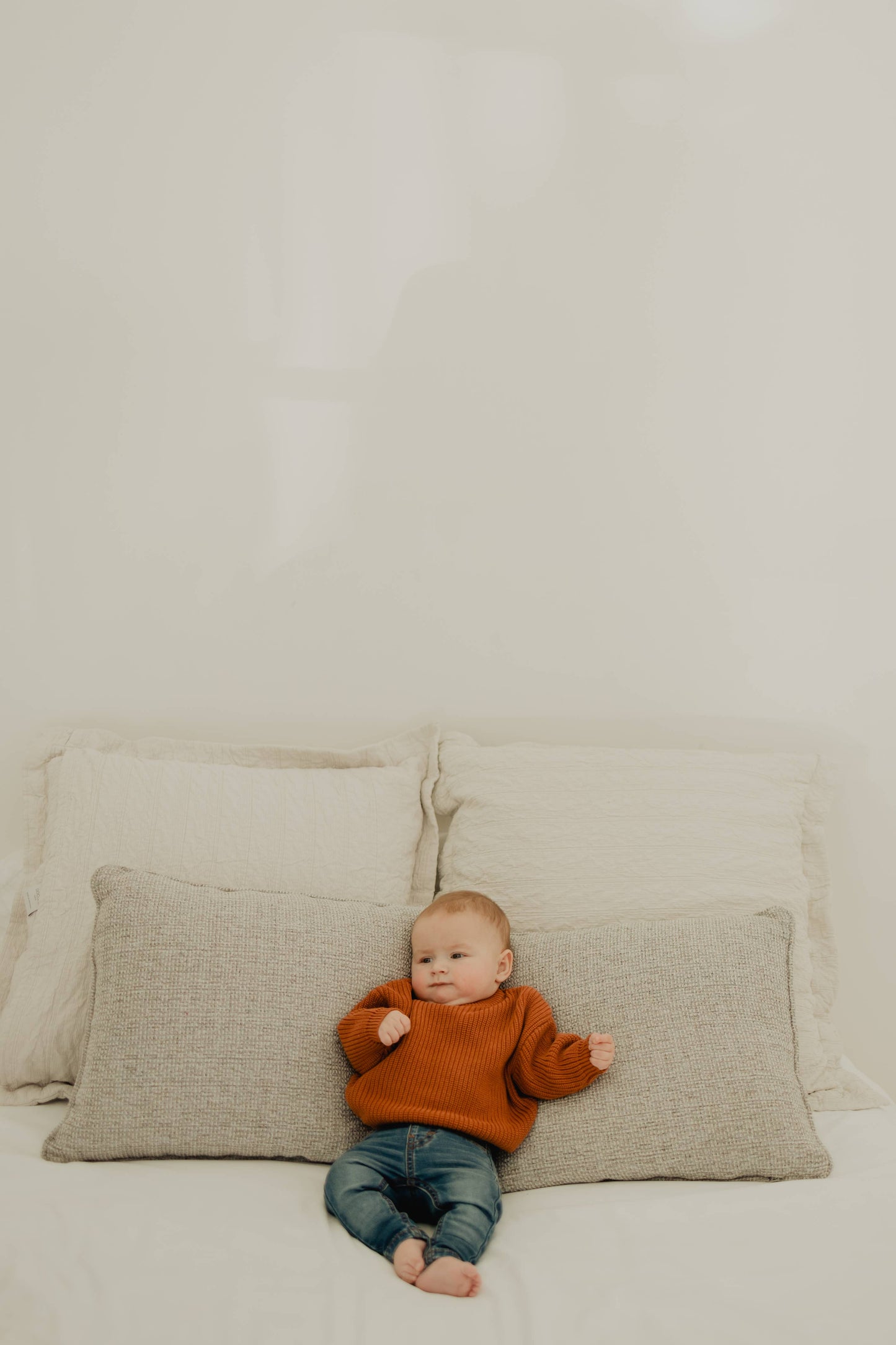 Babysprouts - Chunky Knit Sweater in Rust