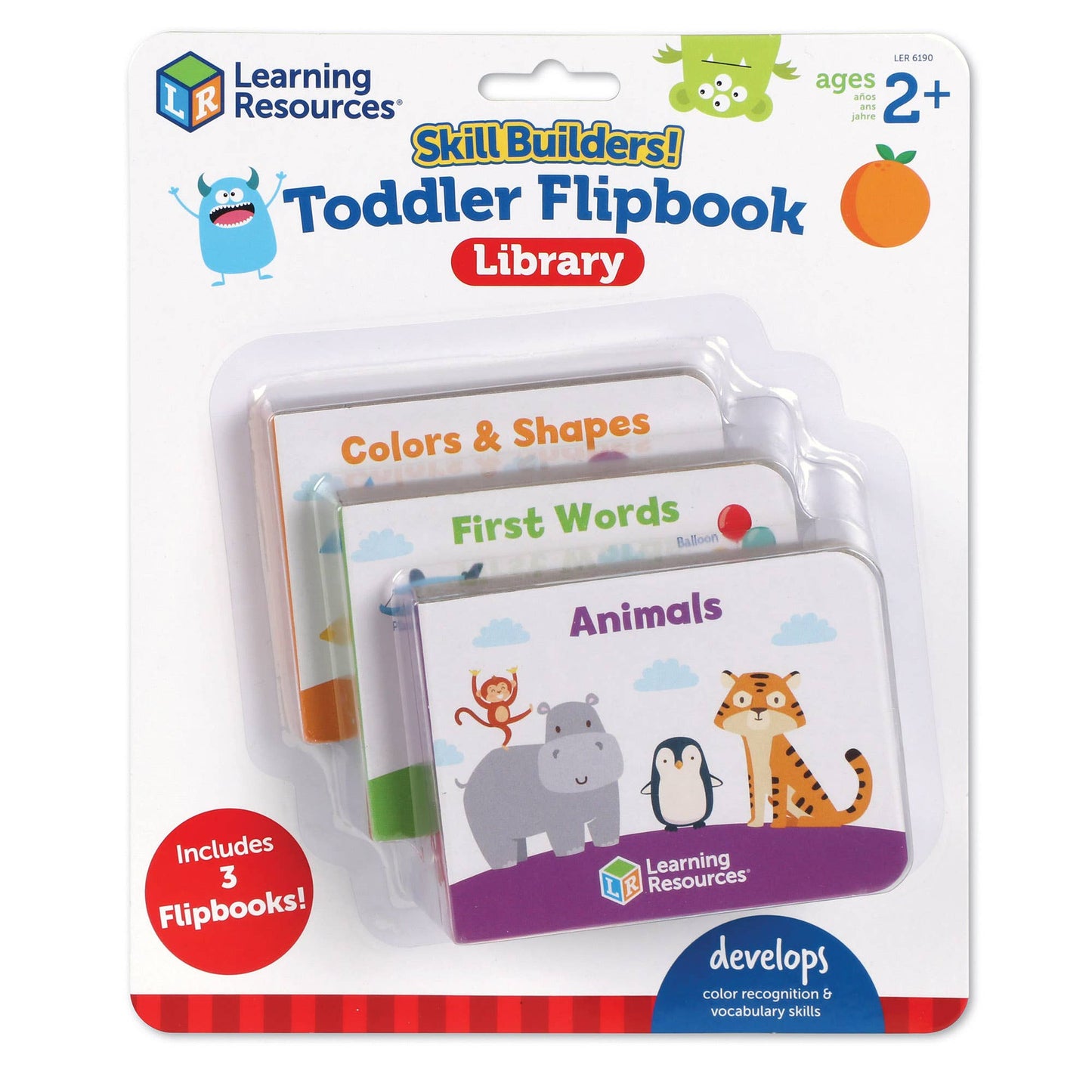 Learning Resources - Skill Builders! Toddler Flipbook Library