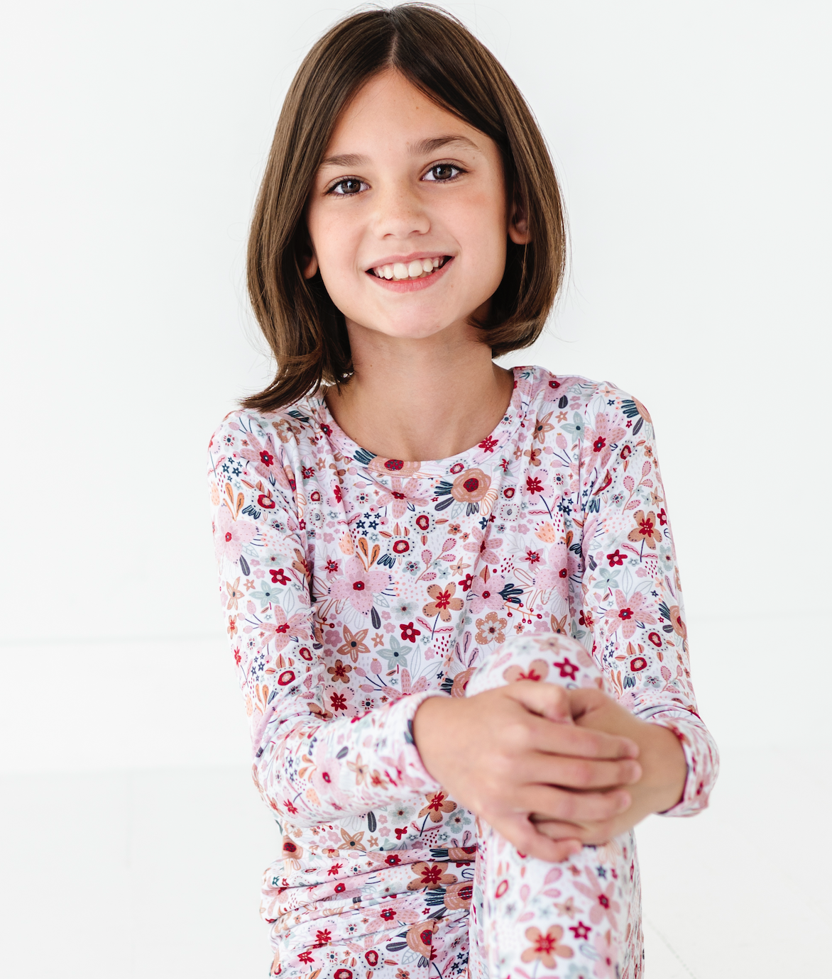 Bird & Bean® - Kids Bamboo Pajamas -Christmas Pajamas - Blossom