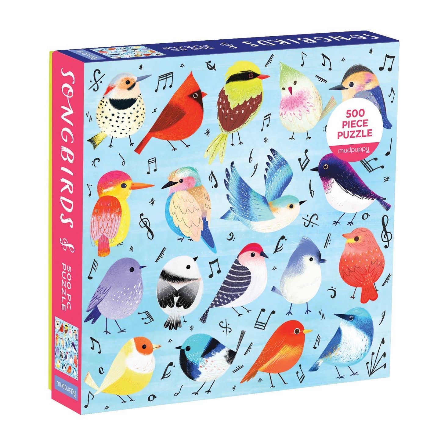 Chronicle Books - Songbirds 500 Piece Family Puzzle