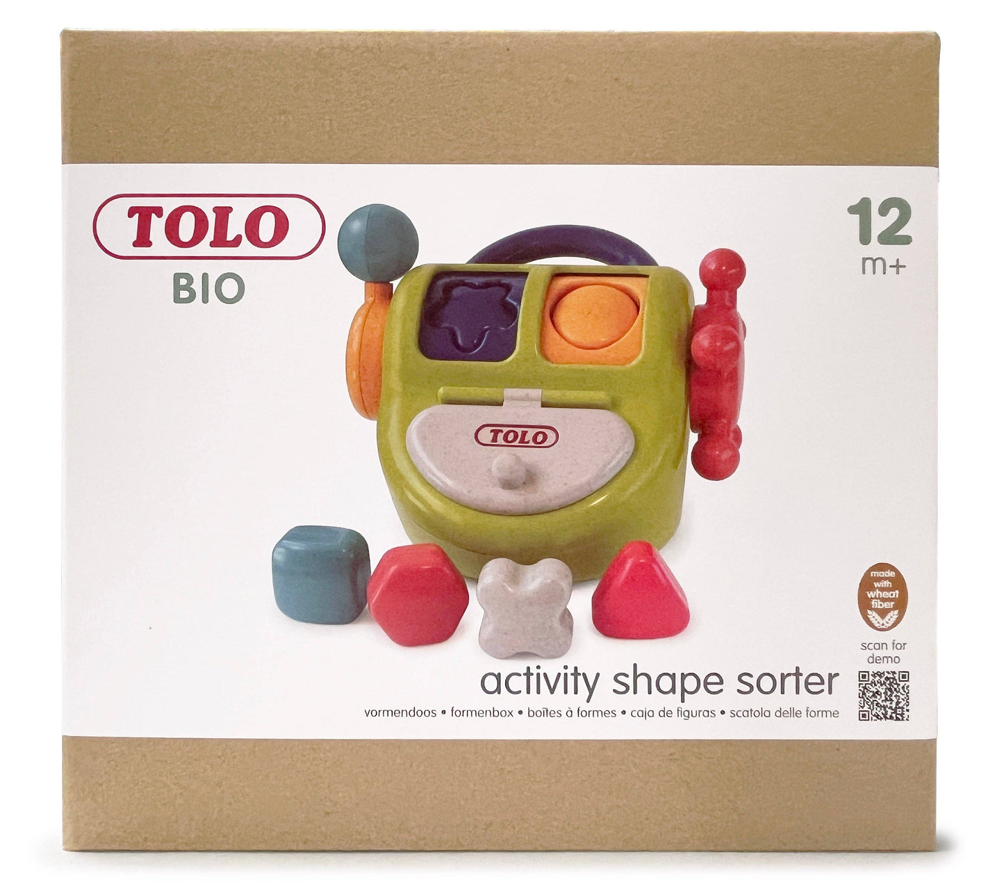 Speedy Monkey - Activity Shape Sorter - TOLO - NEW!