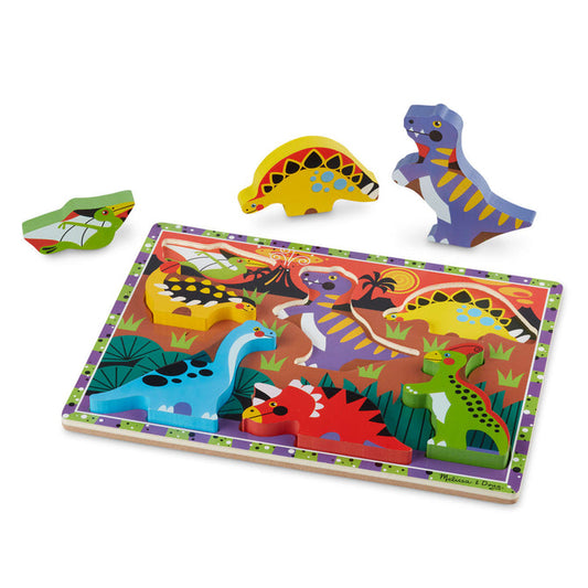 Dinosaurs Chunky Puzzle - 7 Pieces