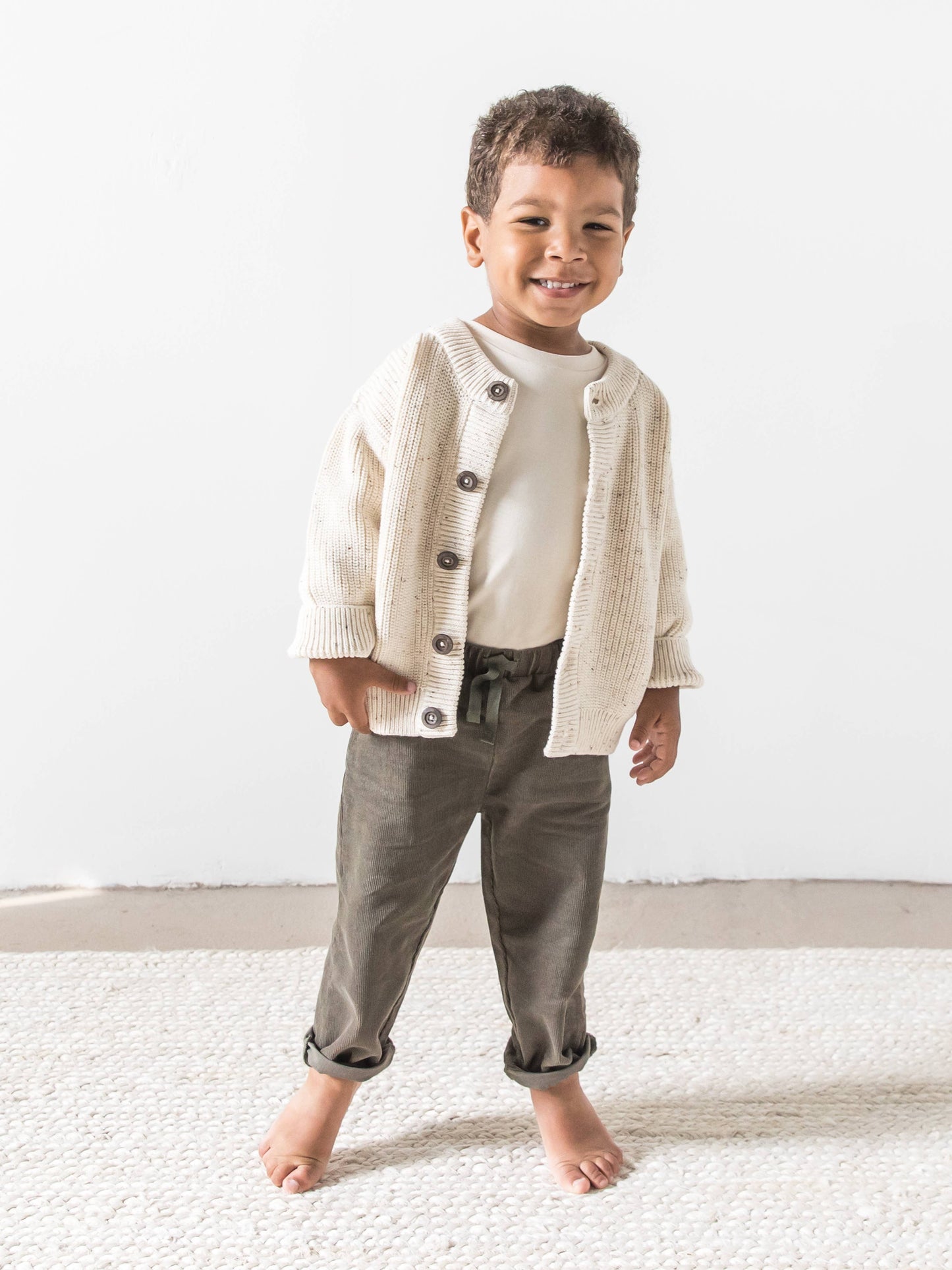 Organic Baby & Kids Drew Corduroy Pants - Cypress