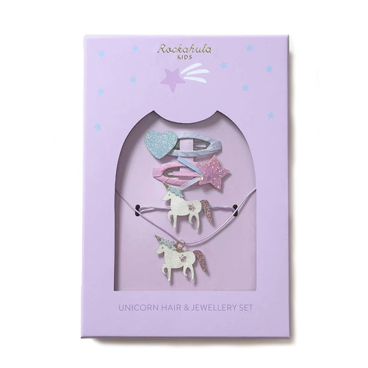 Rockahula Kids - Unicorn Hair & Jewellery Set