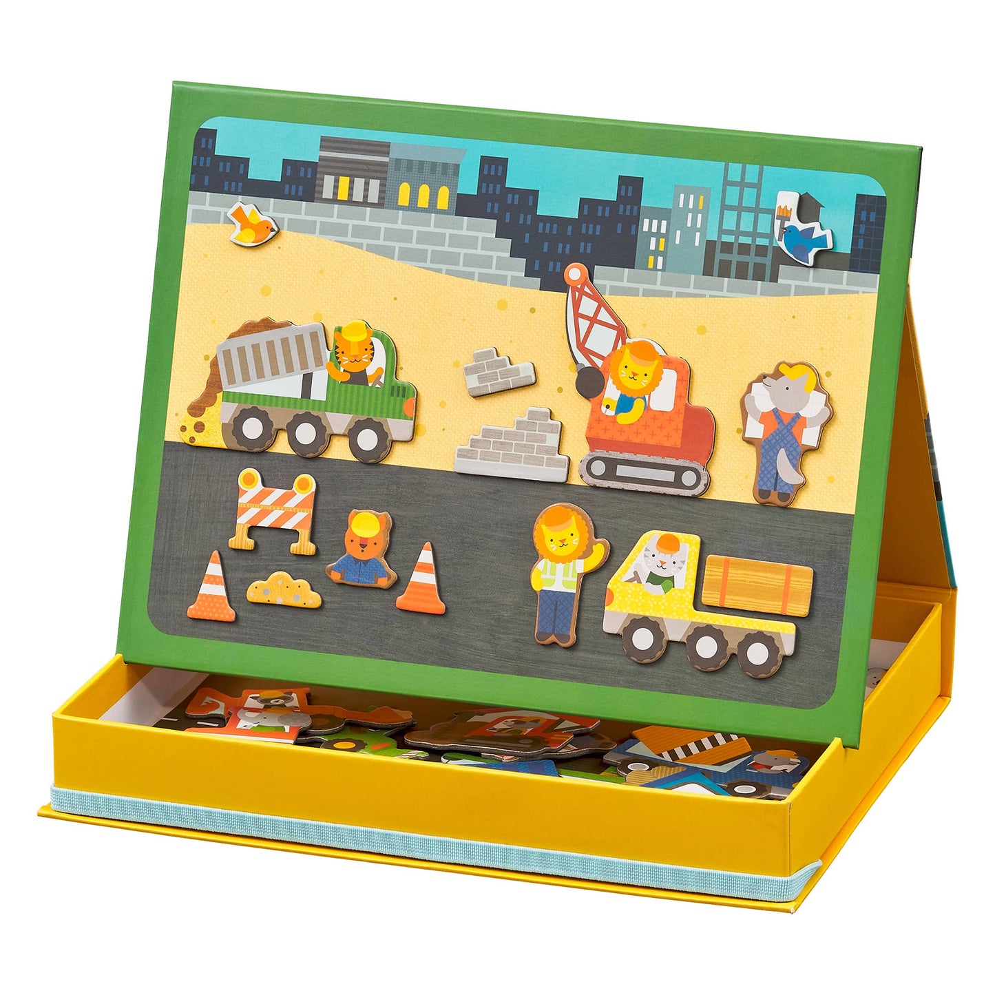 Chronicle Books - Construction Site Magnetic Play Scene