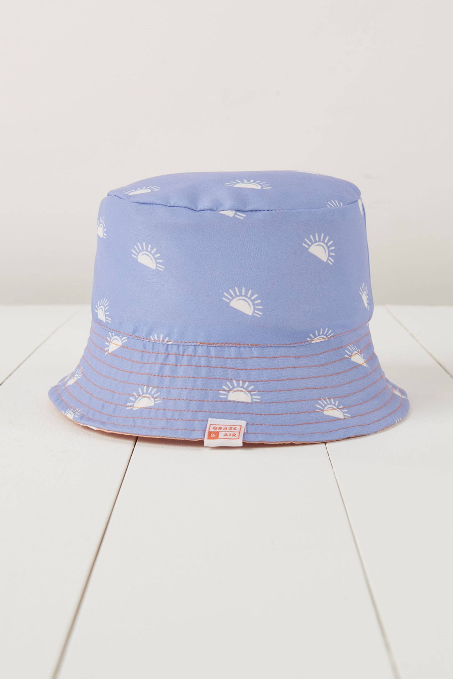 Grass & Air - Lavender and Peach Reversible Sun Hat