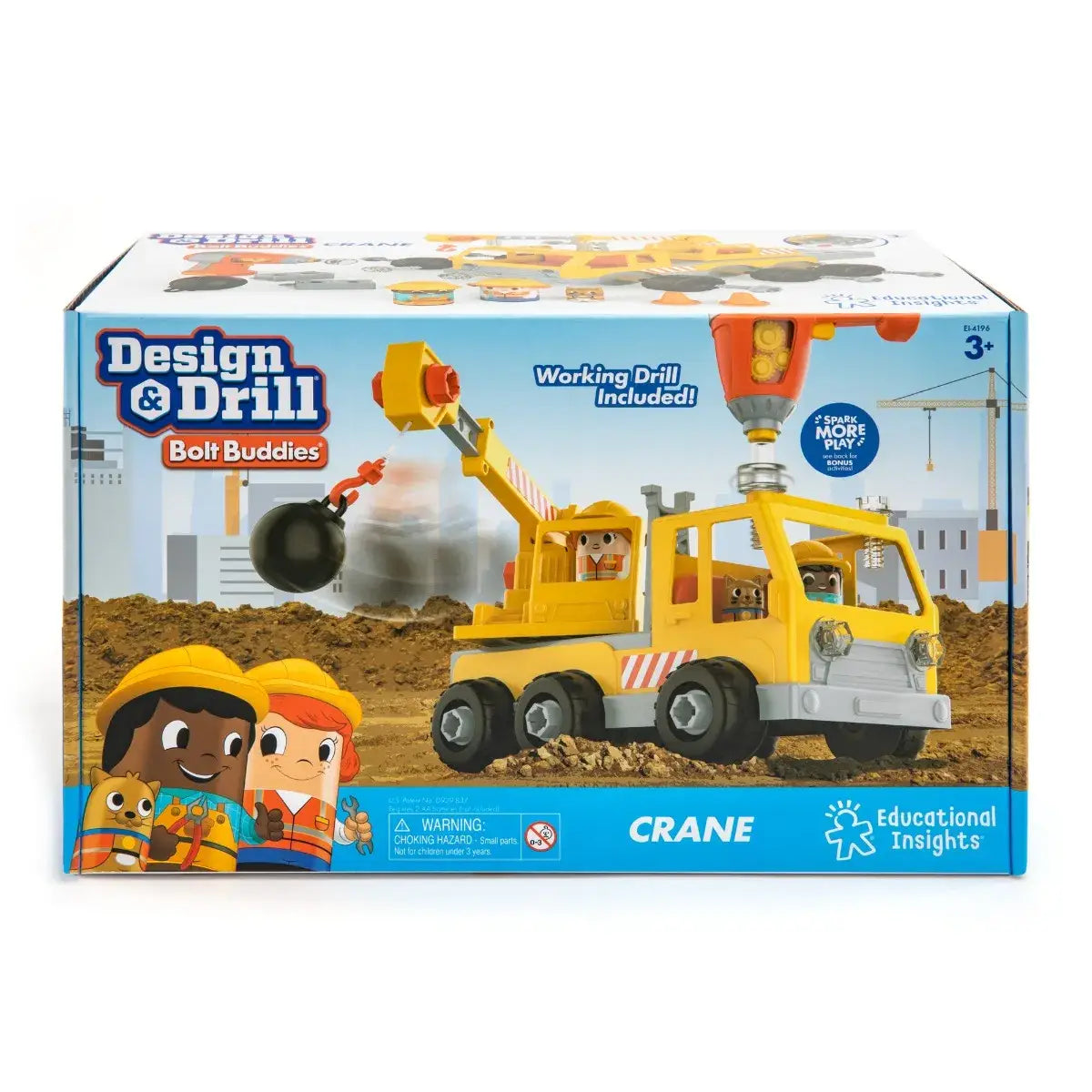 Learning Resources - Design & Drill Bolt Buddies Crane