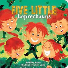 Five Little Leprechauns by  Jeffrey Burton