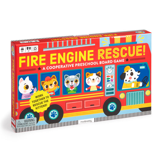 Chronicle Books - Fire Engine Rescue! Cooperative Board Game