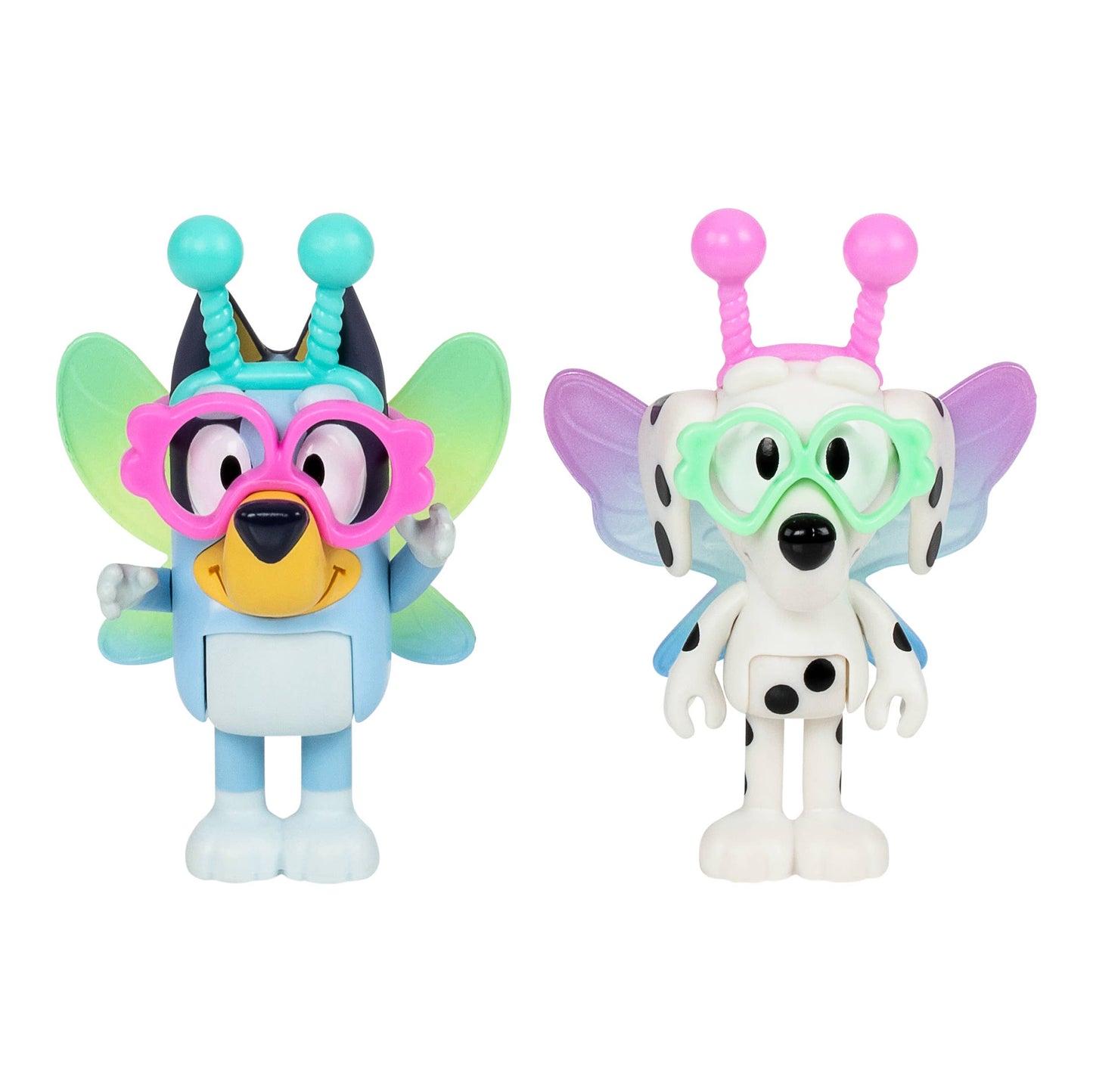 Toysmith - Moose Toys Bluey Figure 2 Pack Bluey & Bandit