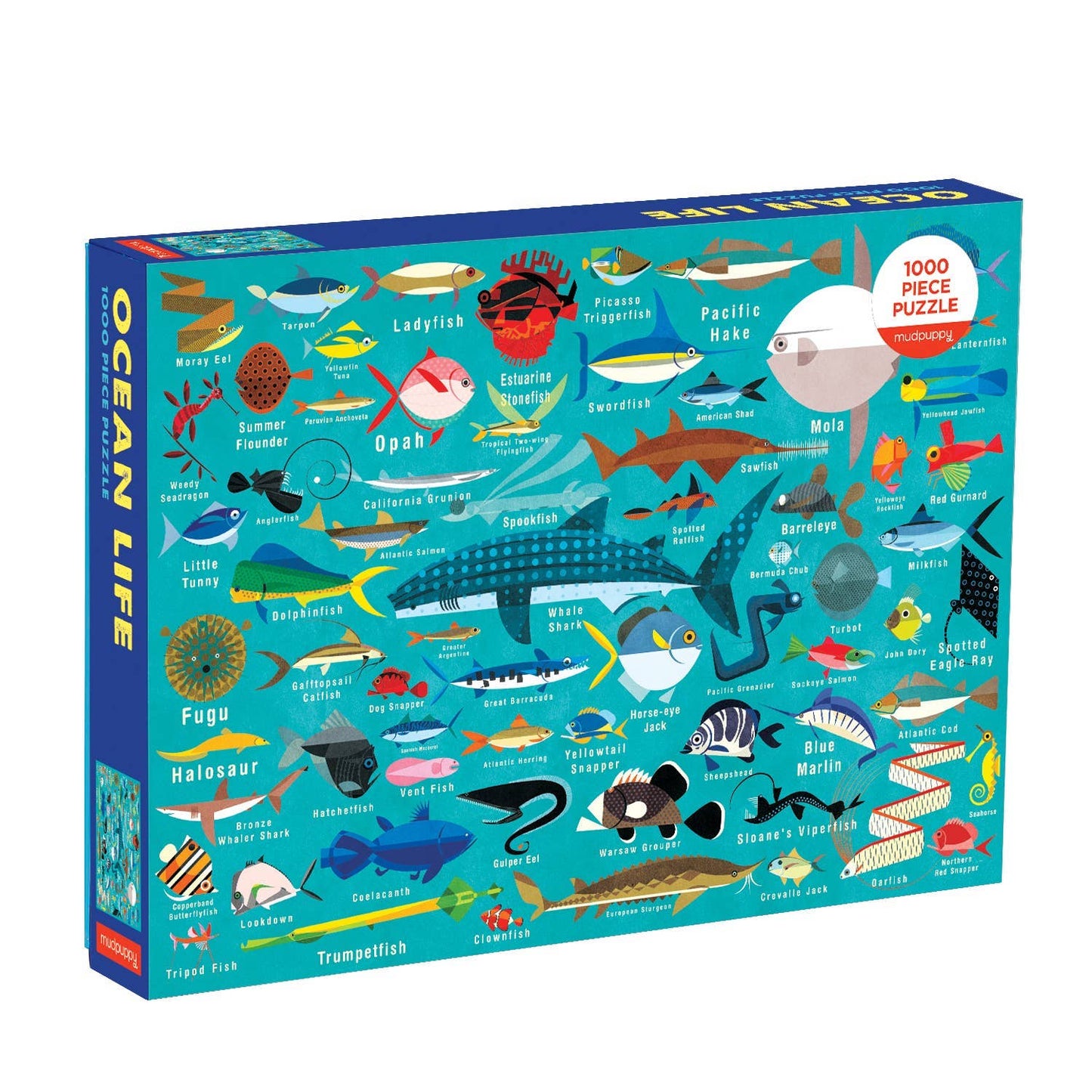 Chronicle Books - Ocean Life 1000 Piece Family Puzzle