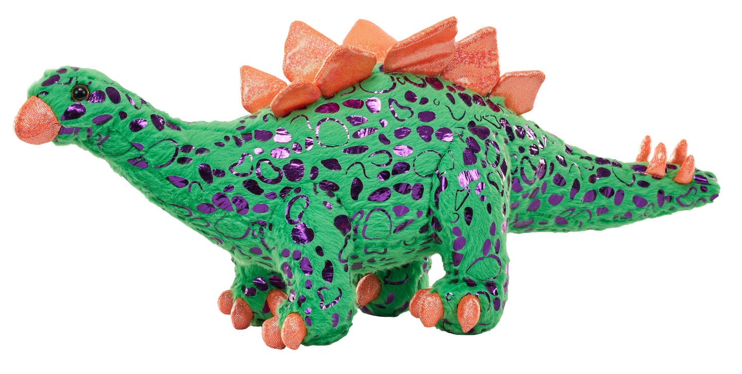 Wild Republic - Stuffed Animal 12" - Foilkins Dino Stegosaurus