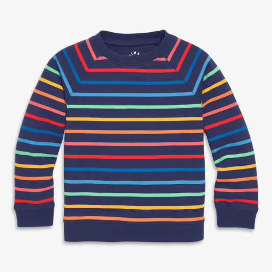 Primary - Sweatshirt In Sunrise Rainbow Stripe