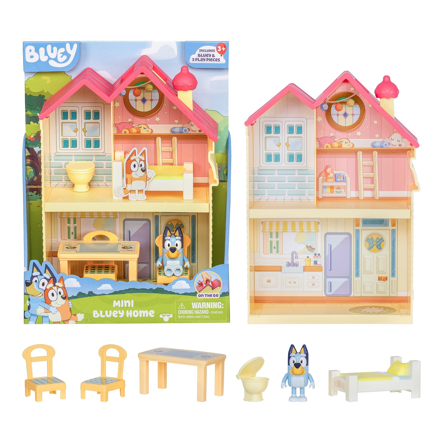 Toysmith - Moose Toys Bluey Mini Heeler Home Playset