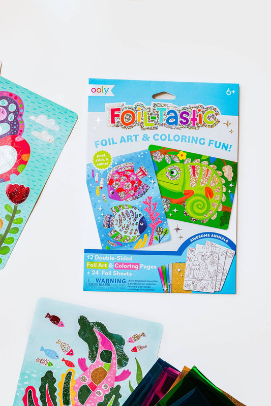 OOLY - Foil-tastic Foil Art Kit: Whimsical World