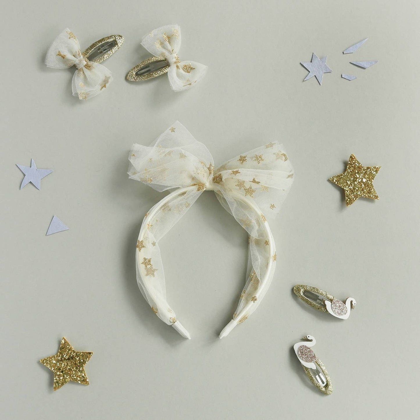 Rockahula Kids - Wish Upon A Star Tulle Bow Clips