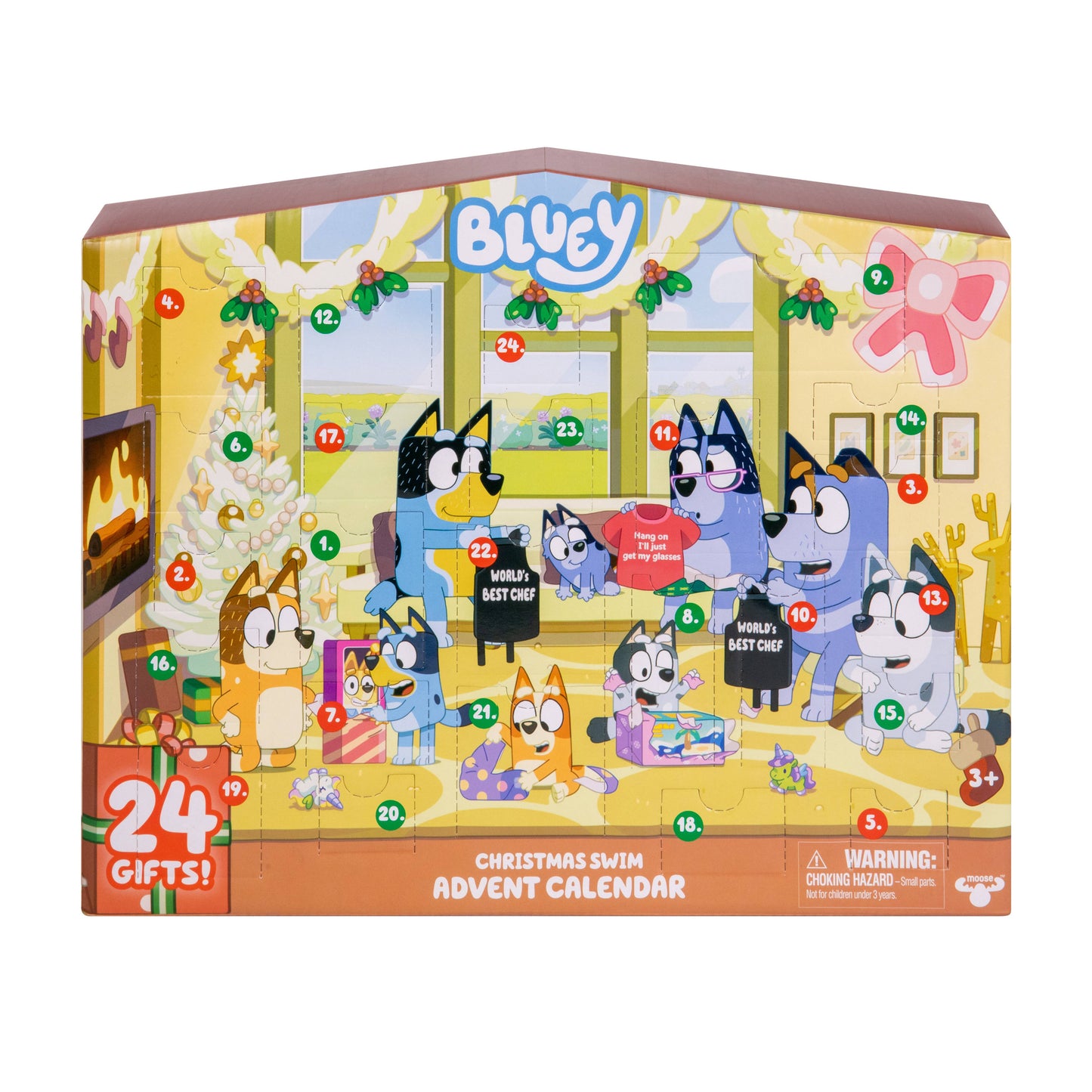 Toysmith - Moose Toys Bluey Advent Calendar