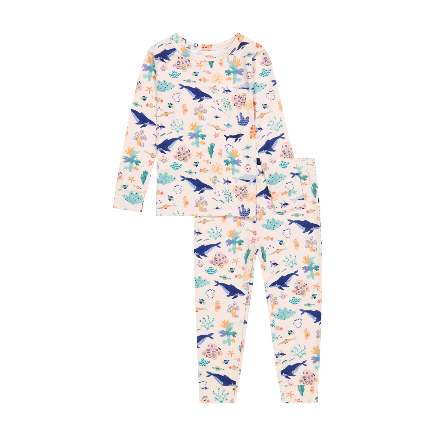 Bird & Bean® - Kids Bamboo Pajamas - Seas The Day