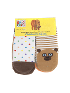 World of Eric Carle: Brown Bear, Brown Bear Baby/Toddler Socks 4-Pack - 2t-3t