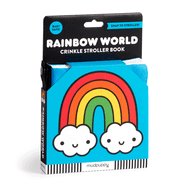 Rainbow World Crinkle Fabric Stroller Book