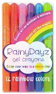 ooly:  Rainy Dayz Gel Crayons - Set of 12