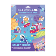 ooly:  Set the Scene Transfer Stickers Magic - Galaxy Buddies