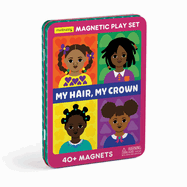 mudpuppy:  My Hair, My Crown Magnetic Play Set