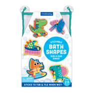 Rub-A-Dub Dinos Stickable Foam Bath Shapes