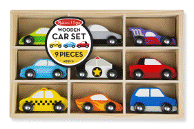 Wooden Cars Set