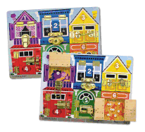 Melissa and Doug:  Latches Wooden Activity Board