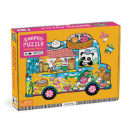 mudpuppy:  Dumpling Truck 75 Piece Shaped Scene Puzzle