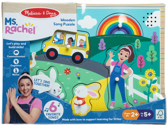 Melissa and Doug:  Ms. Rachel Wooden Song Puzzle