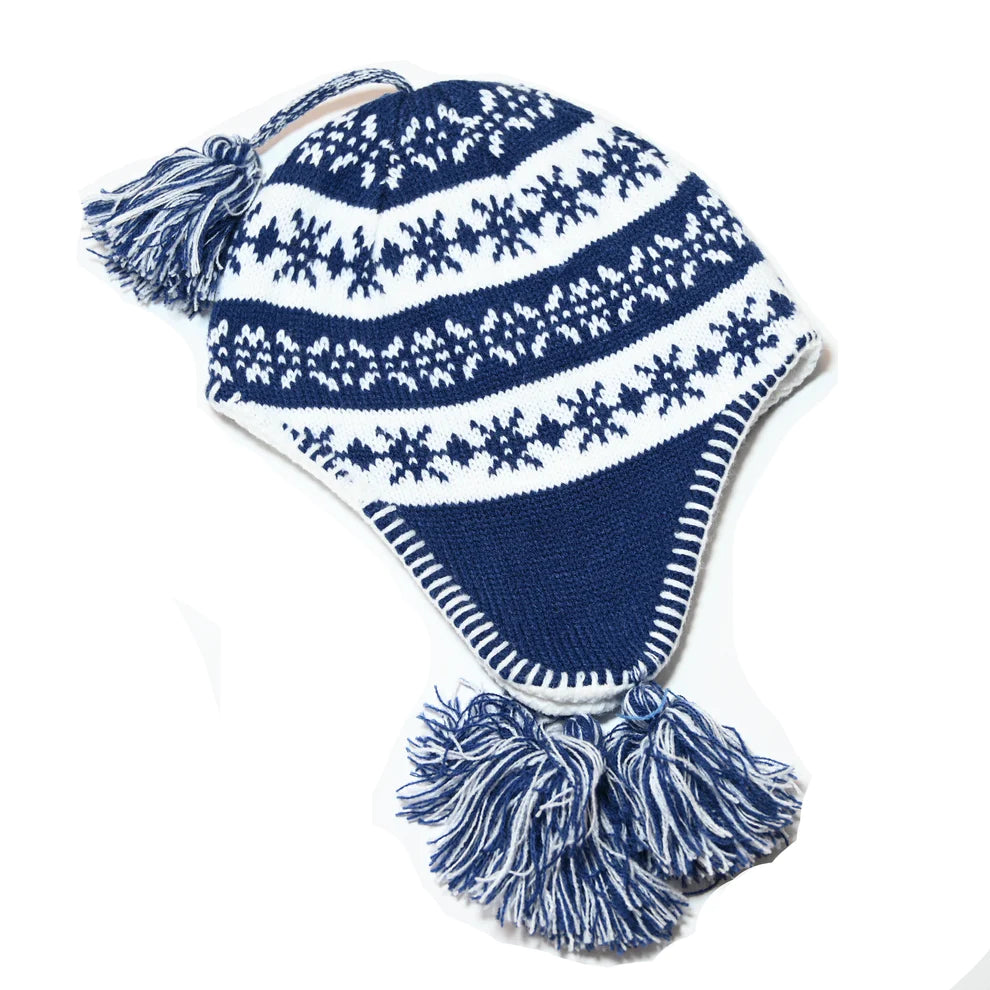 SnowStoppers Sherpa Knit Hat