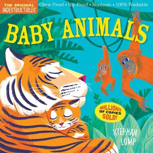 Indestructibles: Baby Animals: Chew Proof - Rip Proof - Nontoxic - 100% Washable (Book for Babies, Newborn Books, Safe to Chew)