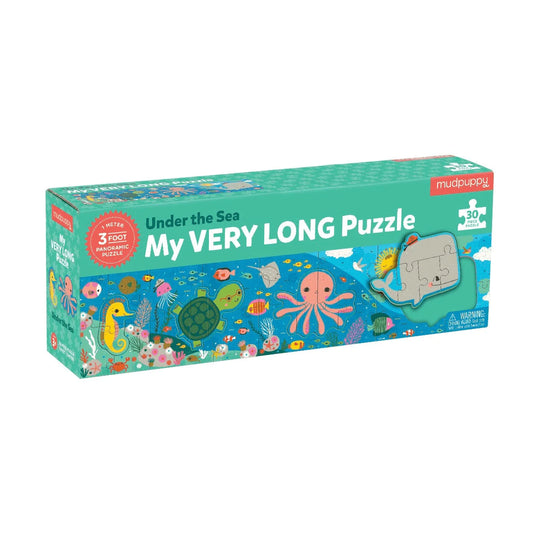 mudpuppy:  My Very Long Under the Sea Puzzle