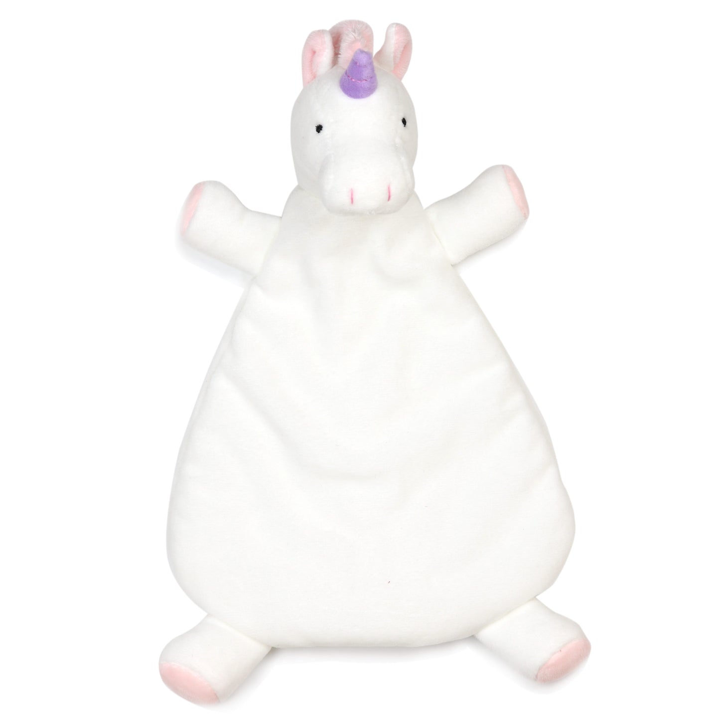 WubbaNub - White Unicorn Lovey