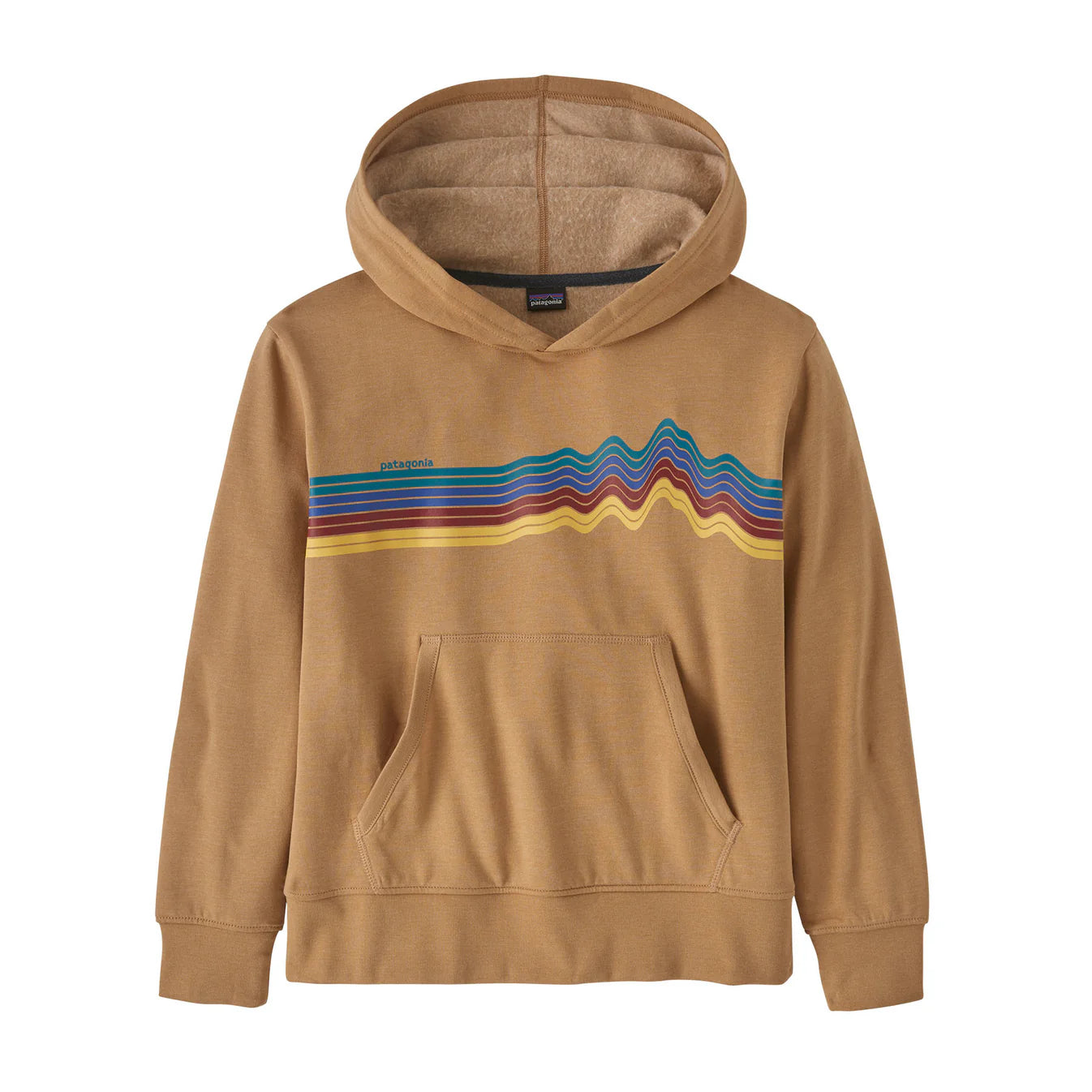 Patagonia : Ridge Rise Stripe: Grayling Brown - Hoodie