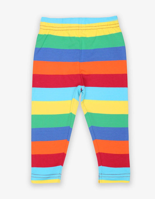 Toby Tiger - Organic Multi Stripe Leggings