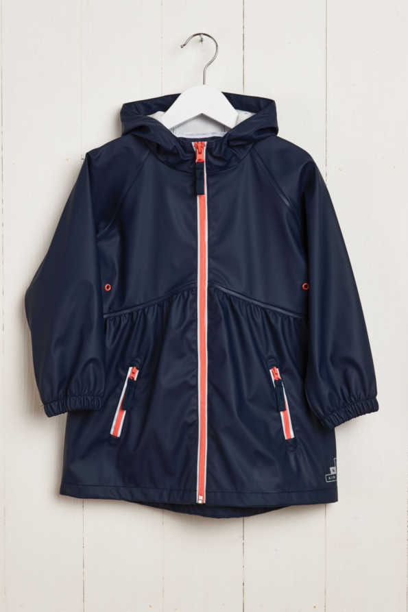 Grass & Air - Rain Coat - Navy