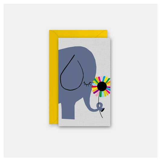 Rock Scissor Paper - Ellie the Elephant - Gift Enclosure Card