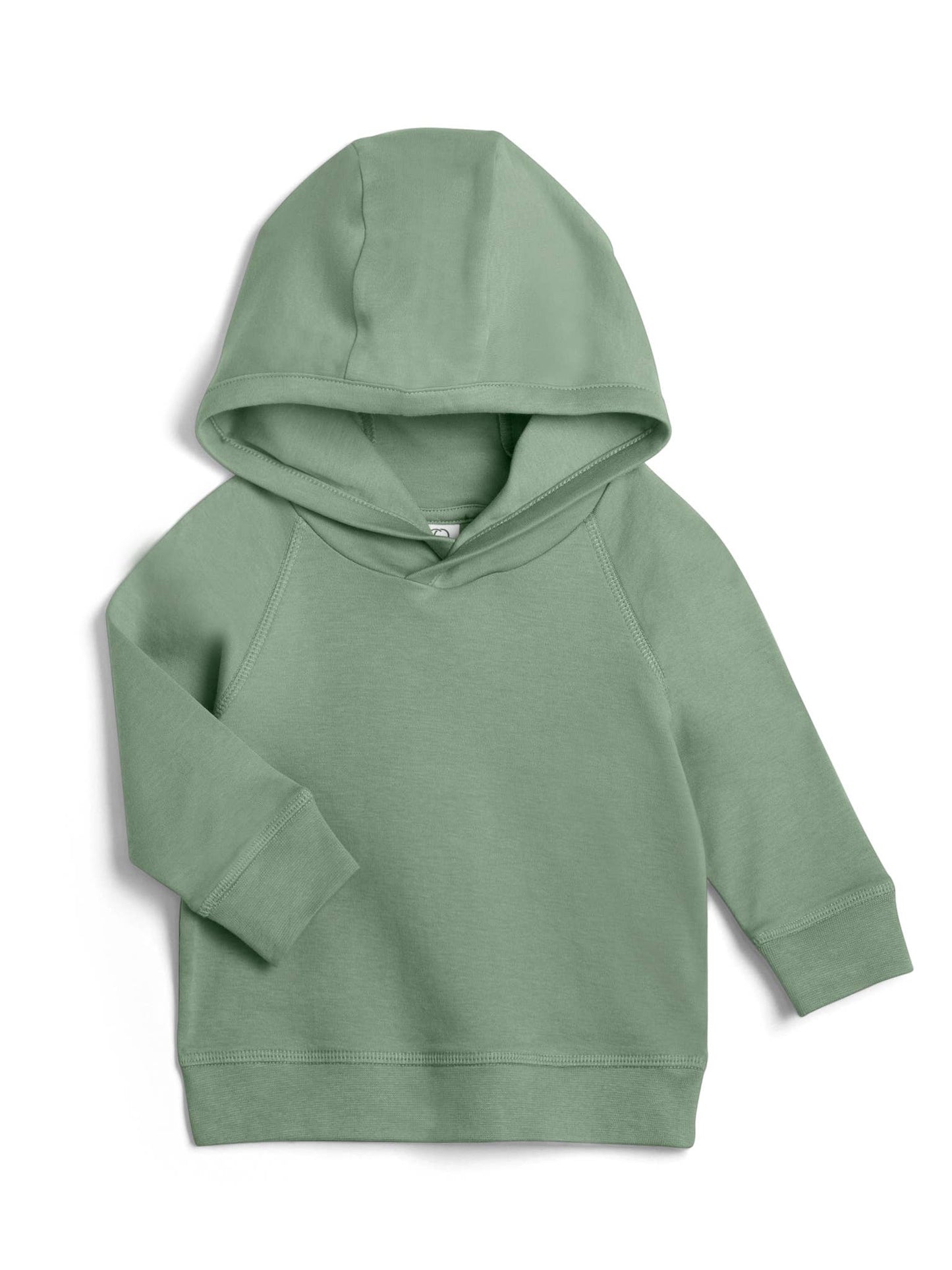 Organic Baby and Kids Madison Hooded Pullover - Thyme