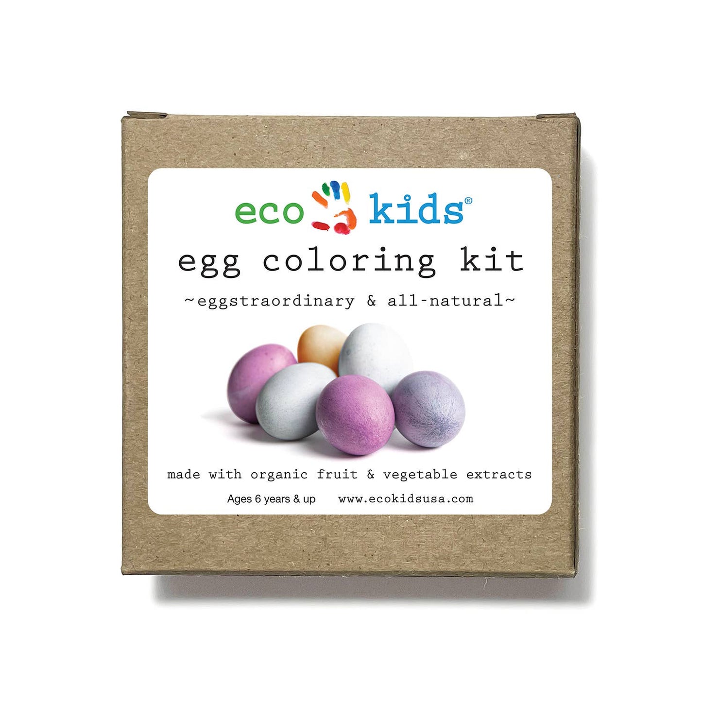 eco-kids - egg coloring kit - case